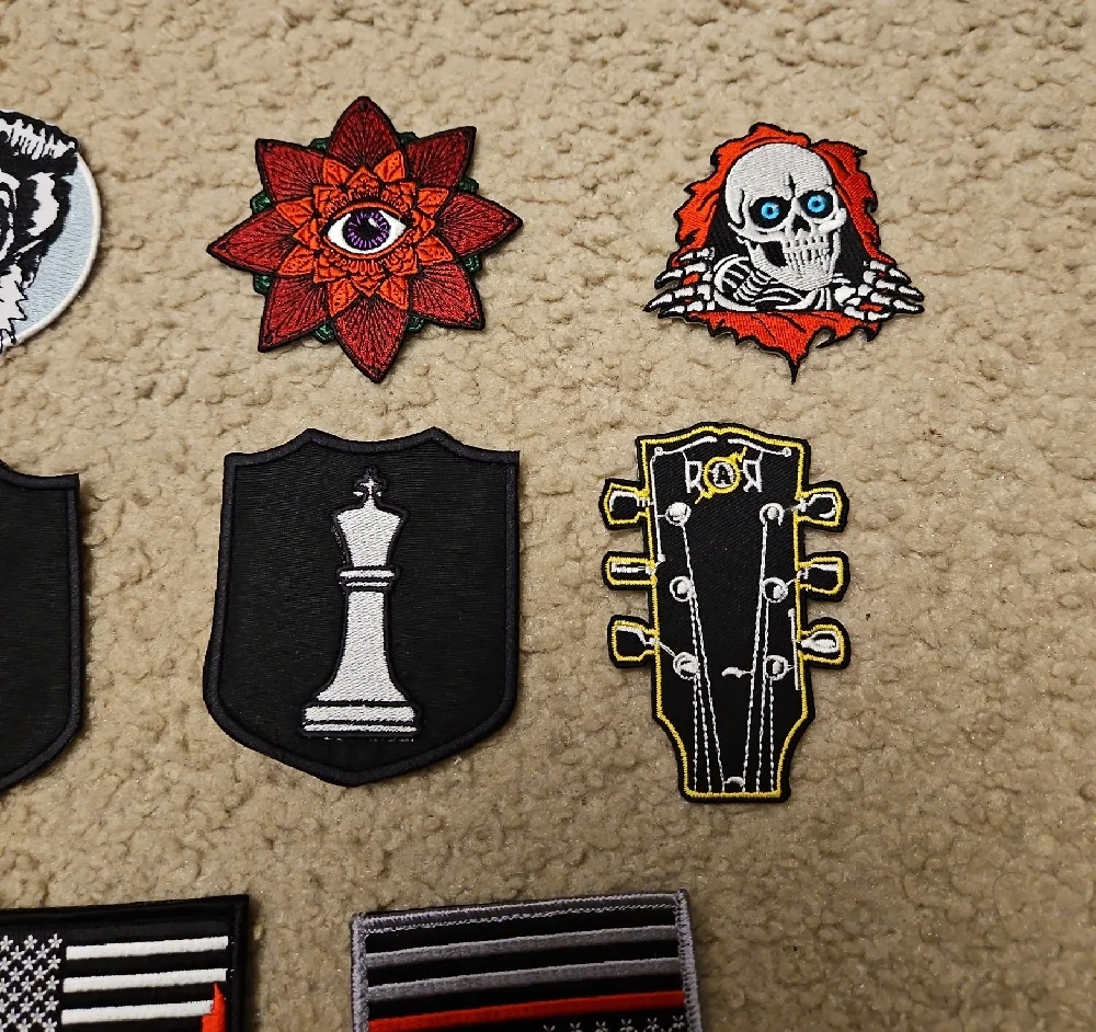Motorcycle Patch Set - Picture 3 of 6